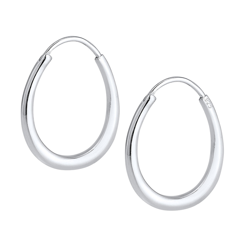 Silber - Elli | Creole | 925er Sterling Silber