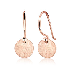 Roségold - Elli | Ohrhänger Geo | 925 Sterling Silber Rosegold