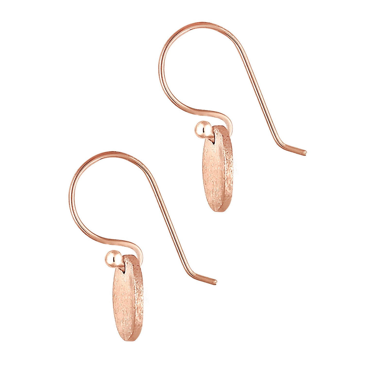 Roségold - Elli | Ohrhänger Geo | 925 Sterling Silber Rosegold