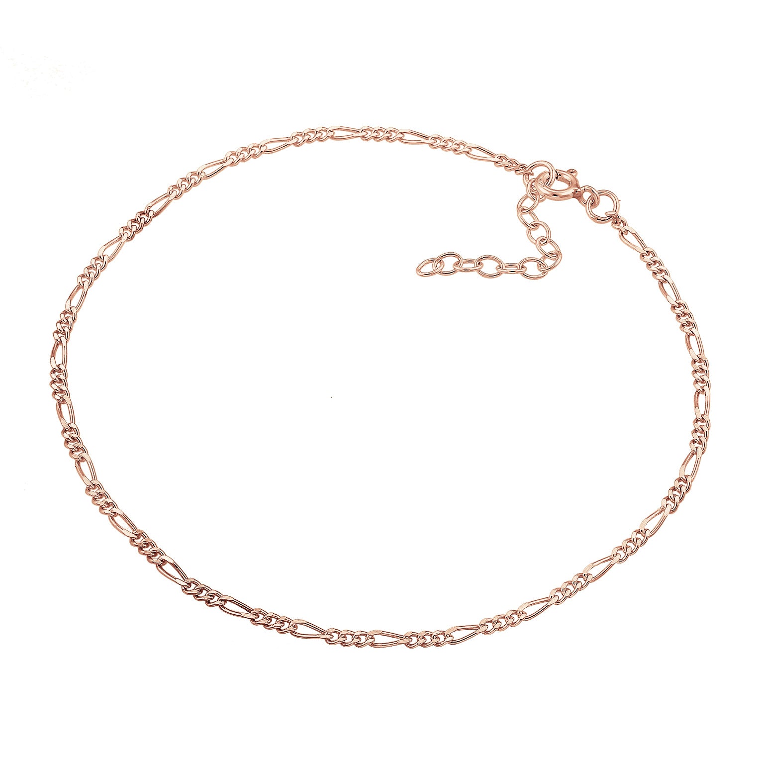 Roségold - Elli | Fußkettchen | 925 Sterling Silber Rosegold