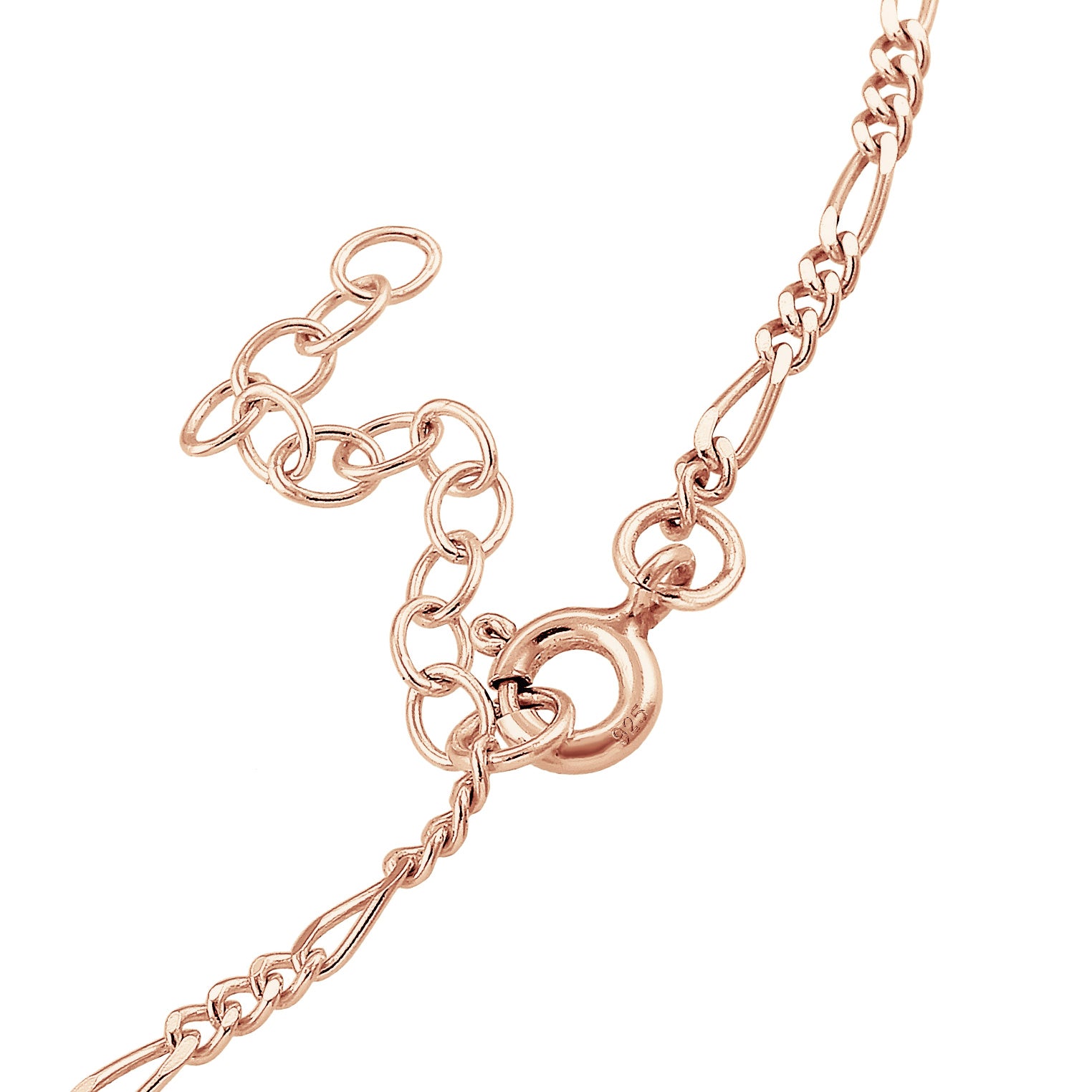Roségold - Elli | Fußkettchen | 925 Sterling Silber Rosegold