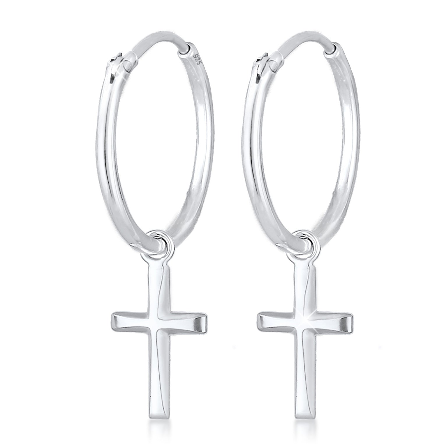 Silber - Elli | Creole | 925er Sterling Silber