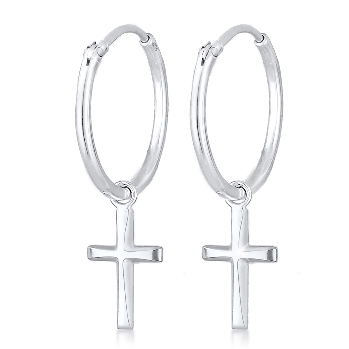 Silber - Elli | Creole | 925er Sterling Silber