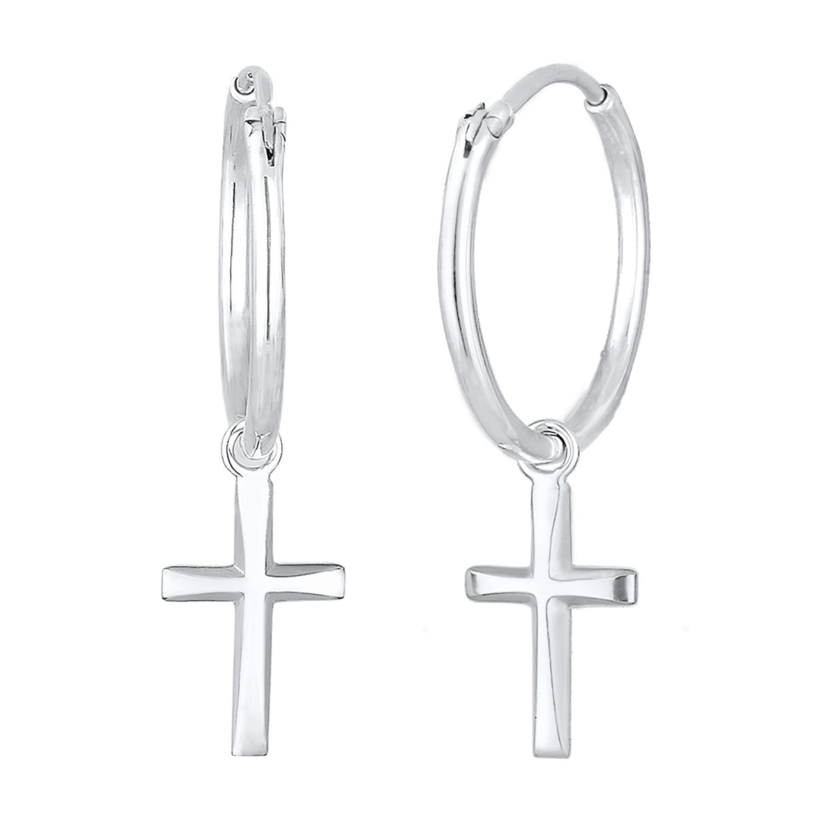 Silber - Elli | Creole | 925er Sterling Silber