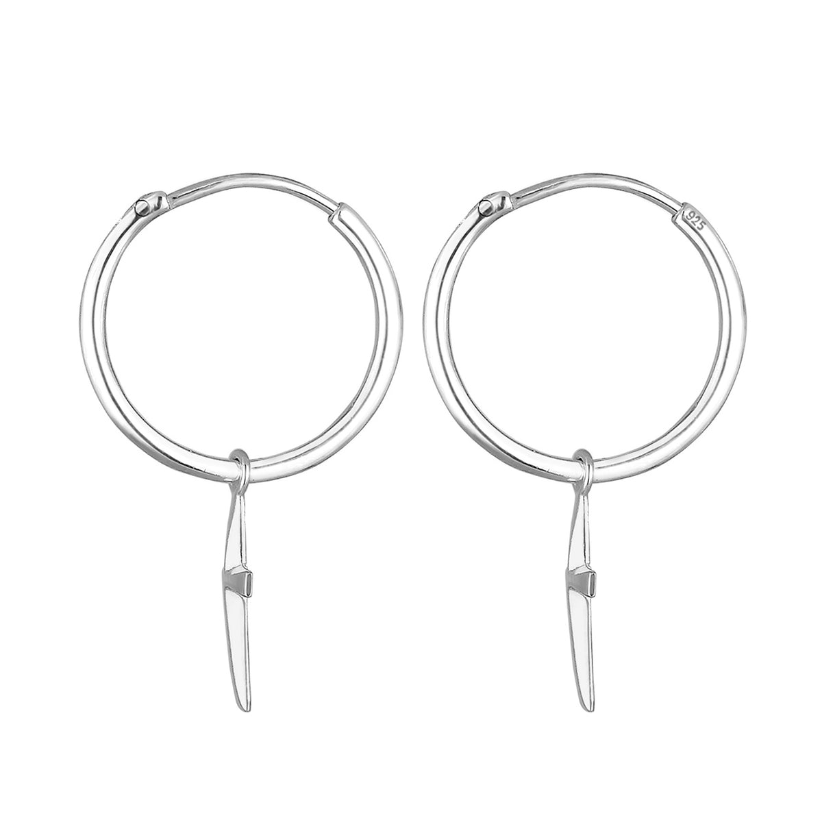 Silber - Elli | Creole | 925er Sterling Silber