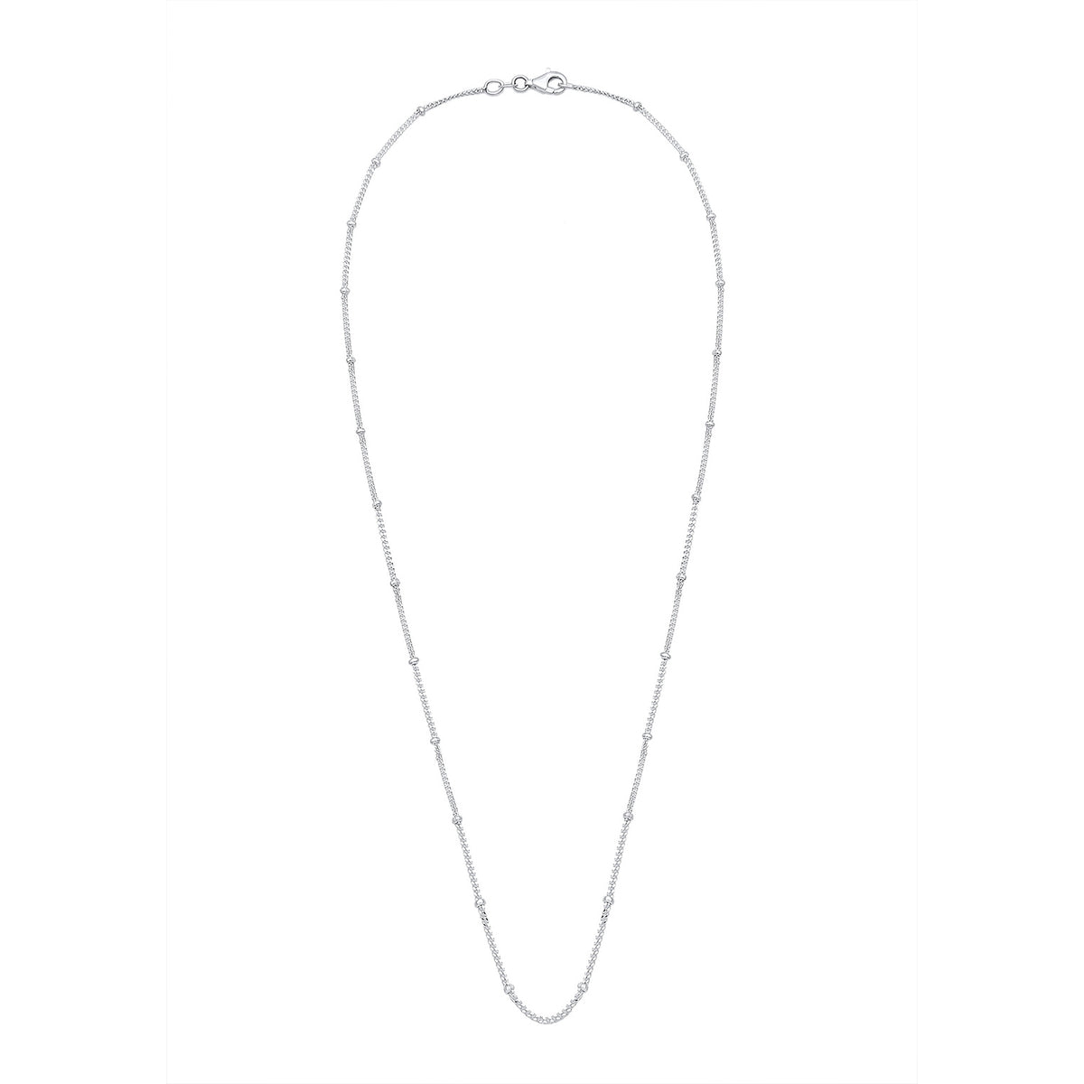 Silber - Elli | Kugel-Halskette | 925er Sterling Silber