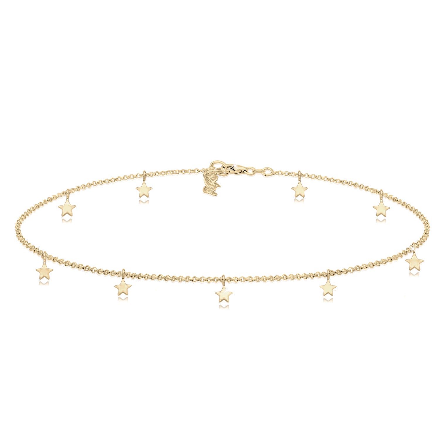 Gold - Elli | Choker Astro | 925 Sterling Silber vergoldet