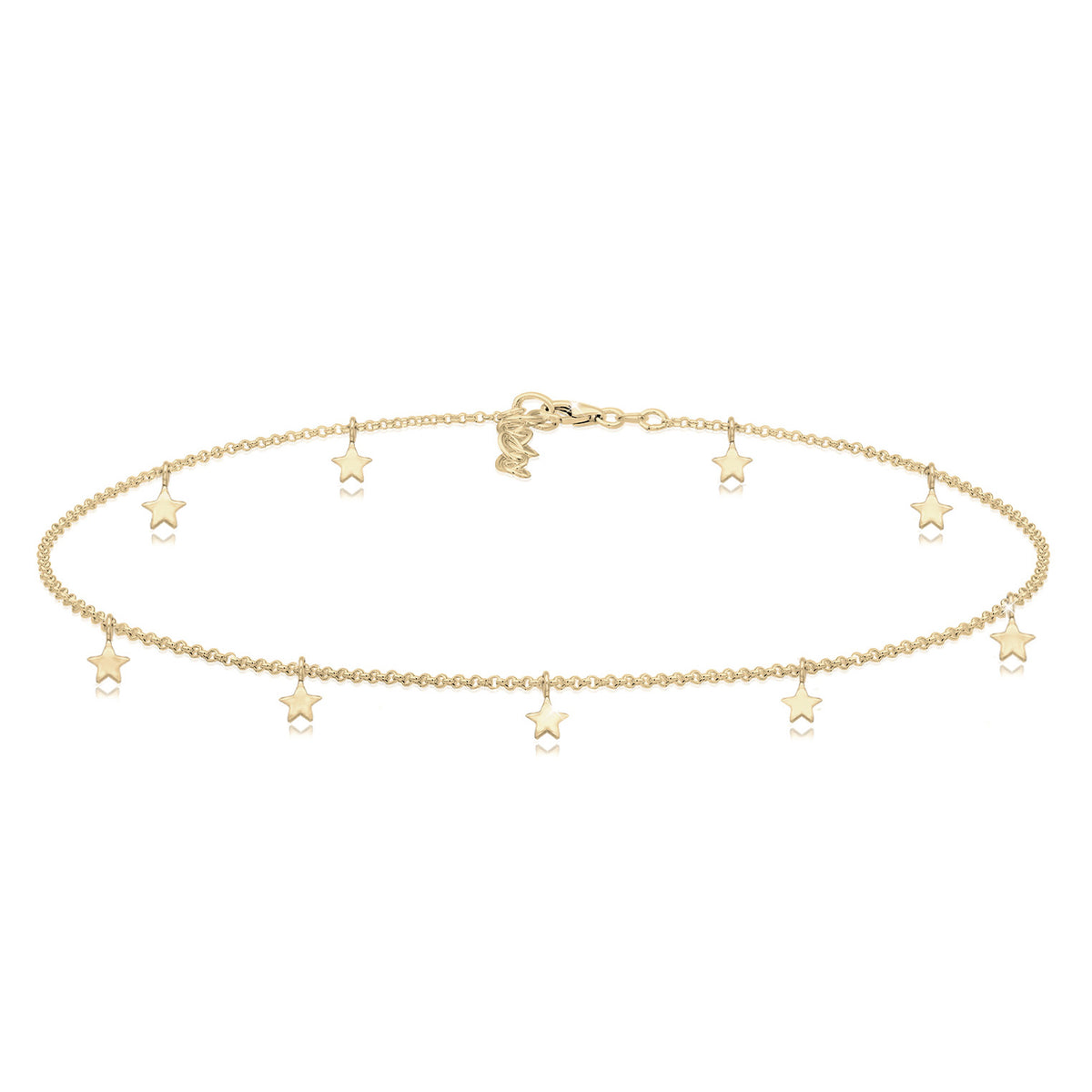 Gold - Elli | Choker Astro | 925 Sterling Silber vergoldet