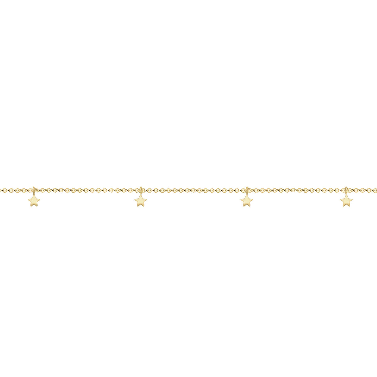 Gold - Elli | Choker Astro | 925 Sterling Silber vergoldet
