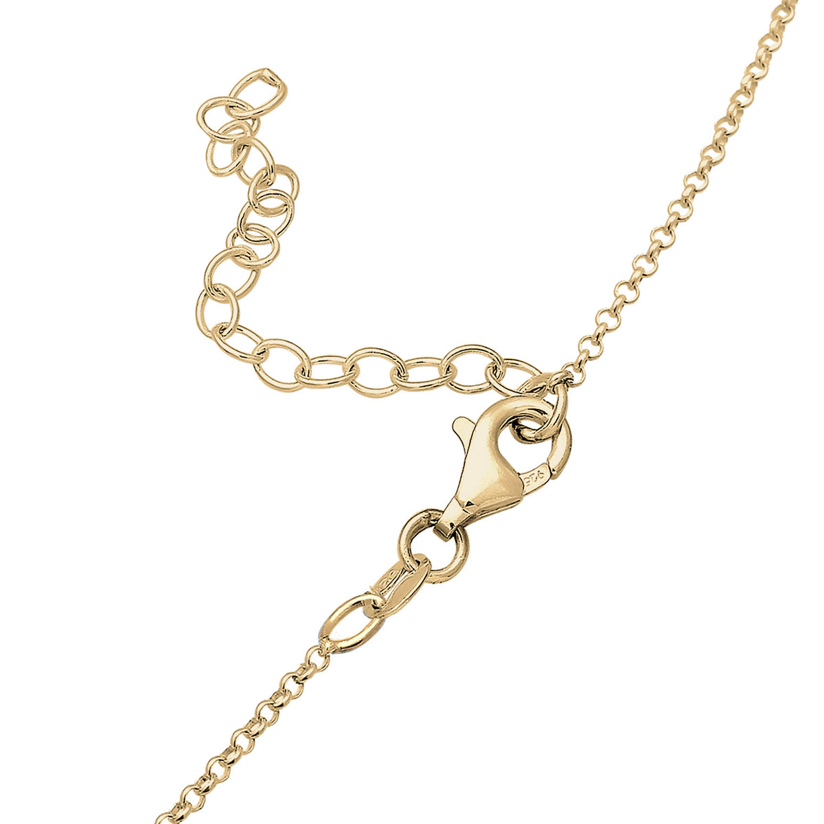 Gold - Elli | Choker Astro | 925 Sterling Silber vergoldet