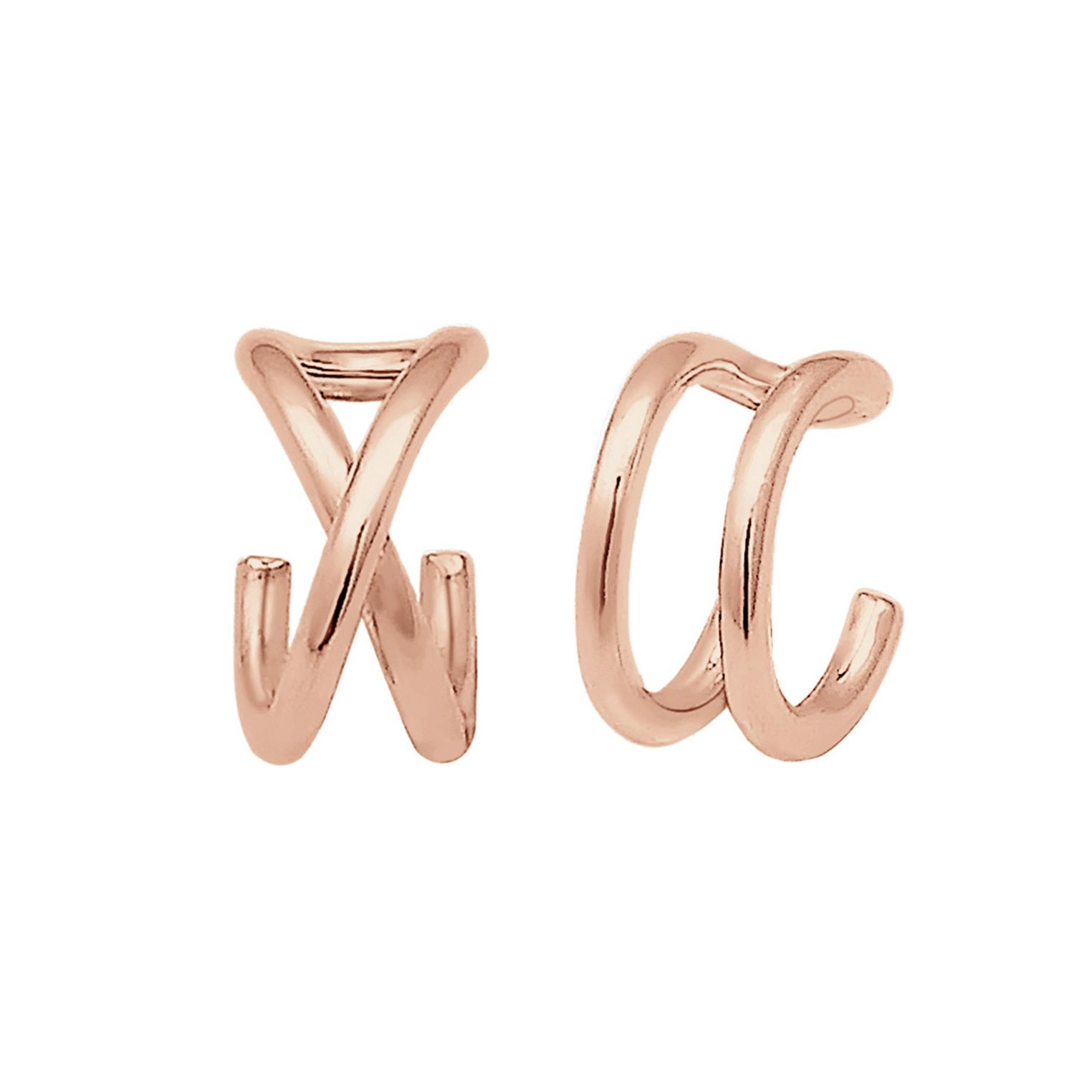 Roségold - Elli | Earcuff | 925 Sterling Silber Rosegold