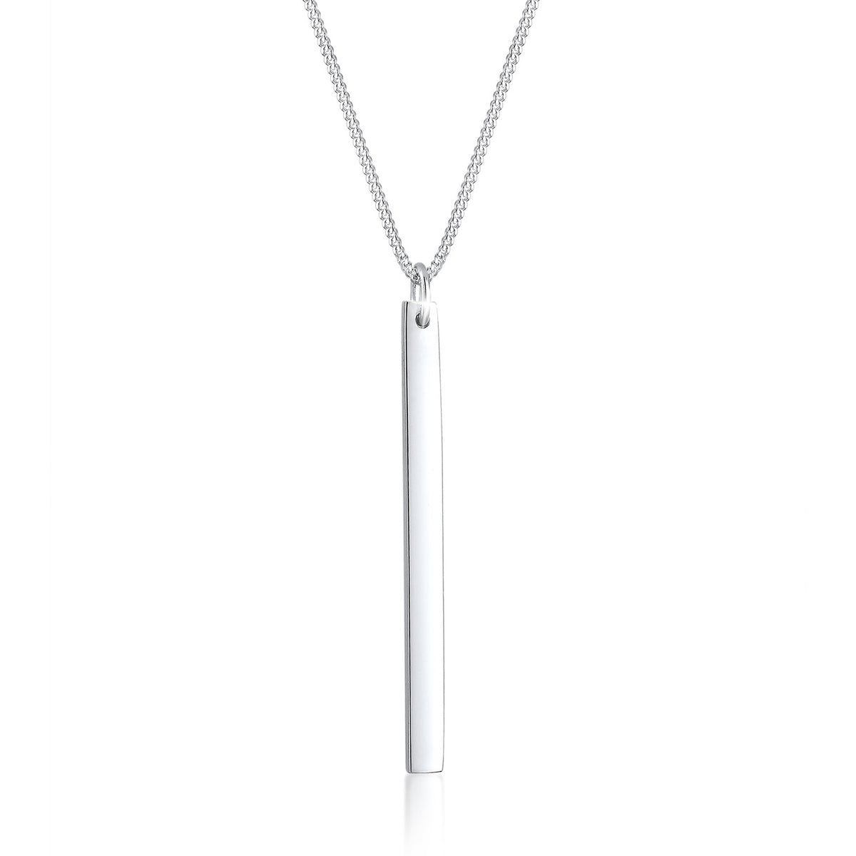 Silber - Elli | Halskette Stab | 925er Sterling Silber
