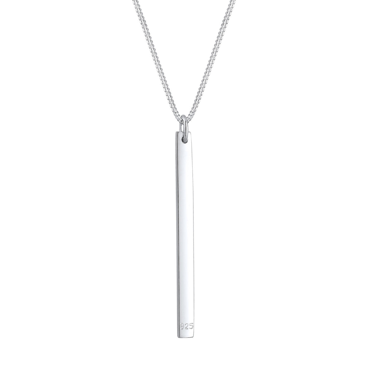 Silber - Elli | Halskette Stab | 925er Sterling Silber