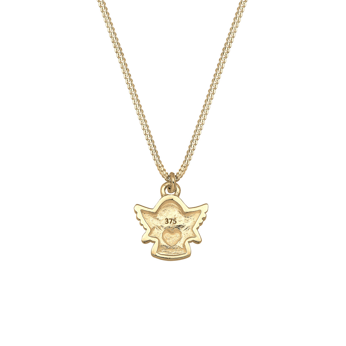 Gold - Elli PREMIUM | Halskette Engel | 375 Gelbgold