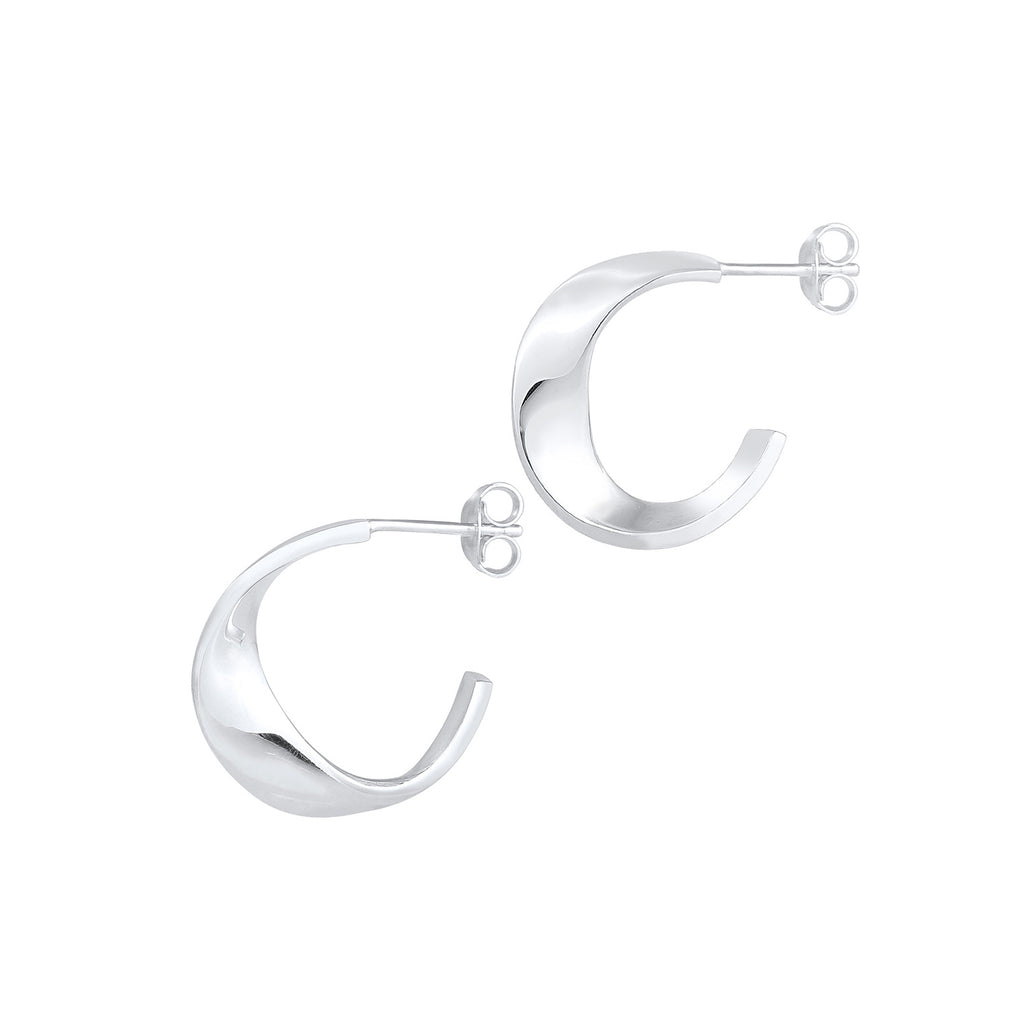 Silber - Elli | Creole | 925er Sterling Silber