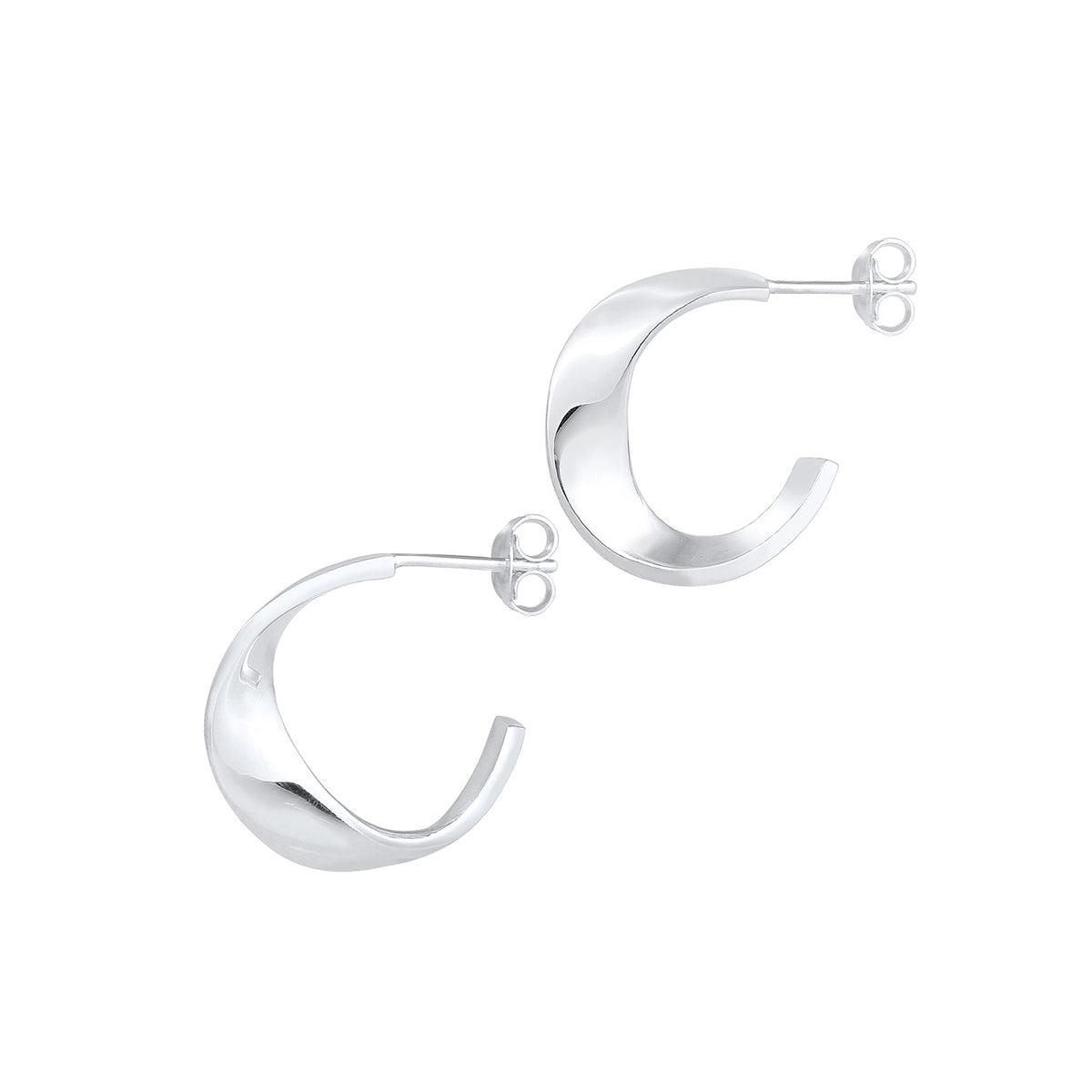 Silber - Elli | Creole | 925er Sterling Silber