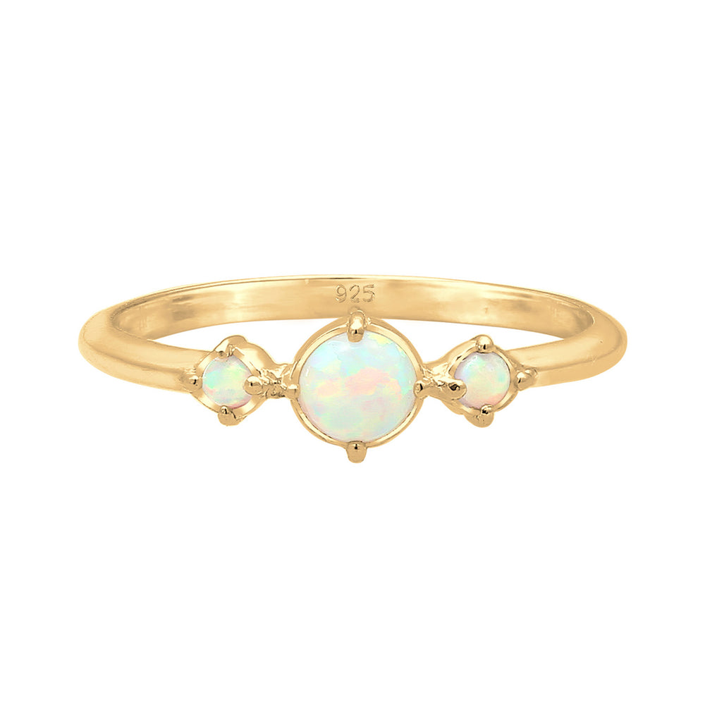 Ring | Opal ( Weiß )