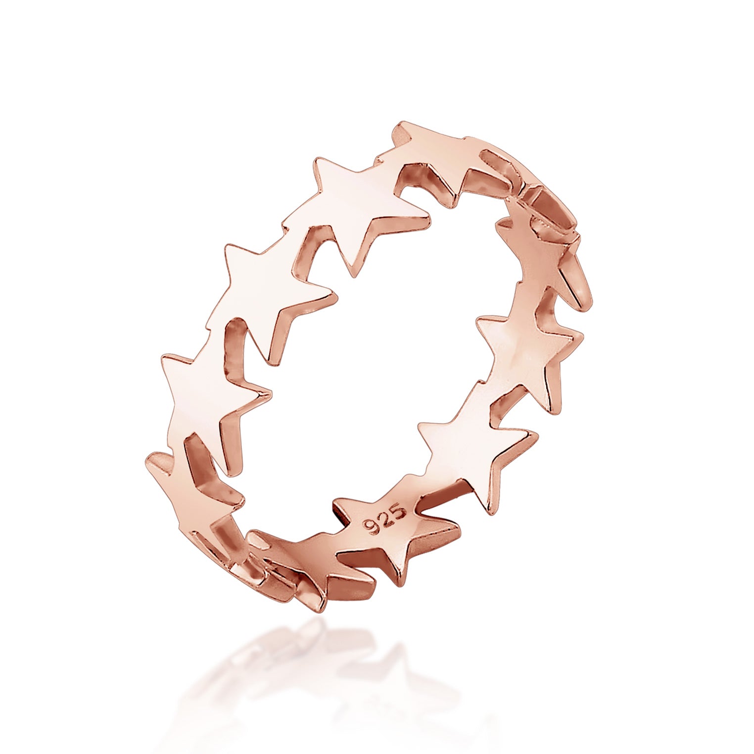 Roségold - Elli | Ring Astro | 925 Sterling Silber Rosegold