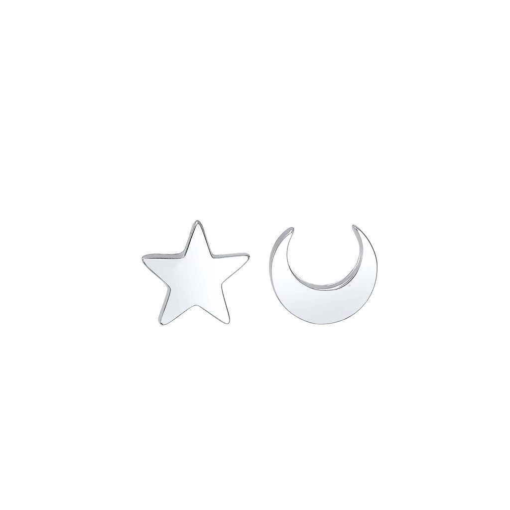 Silber - Elli | Ohrstecker Astro | 925er Sterling Silber