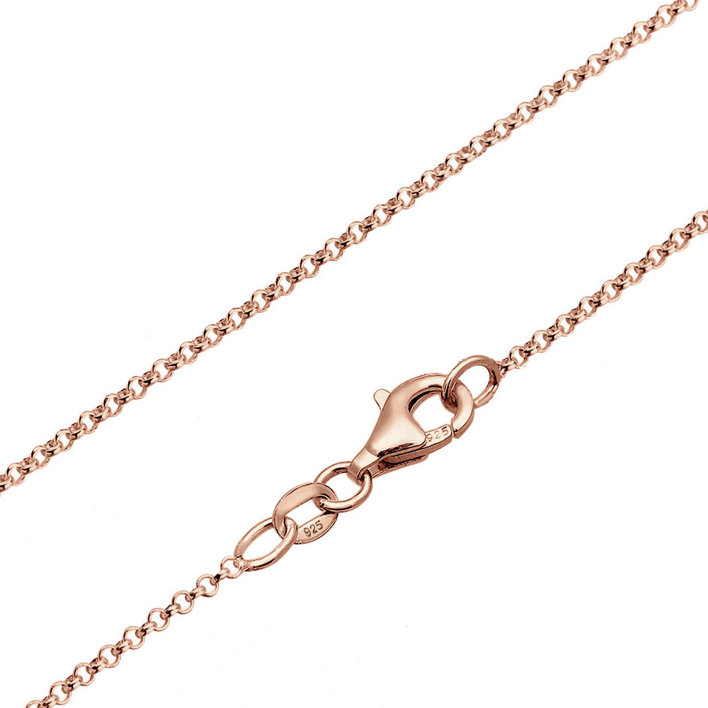 Link necklace cross