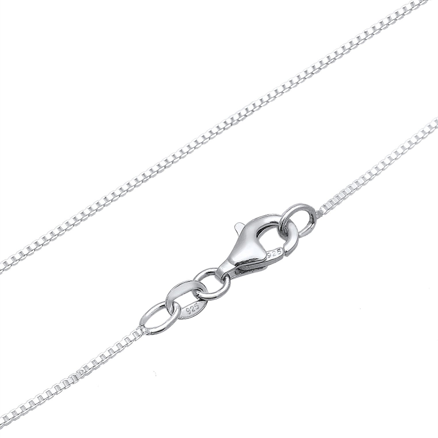 Silber - Elli | Venezianer-Halskette Geo | 925er Sterling Silber
