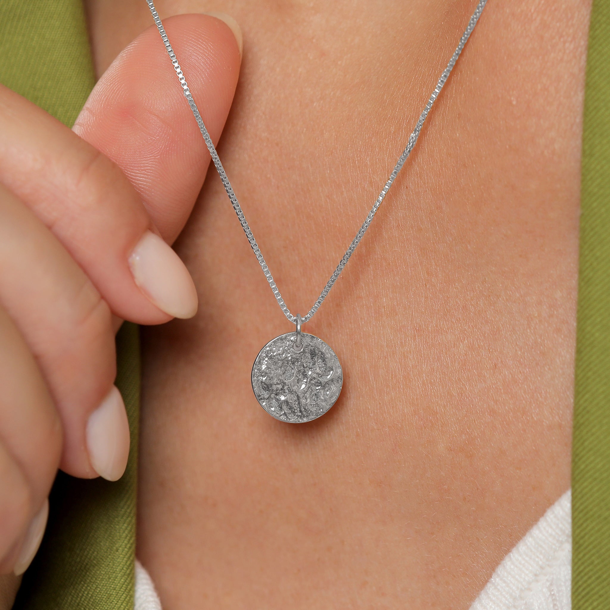 Silber - Elli | Venezianer-Halskette Geo | 925er Sterling Silber