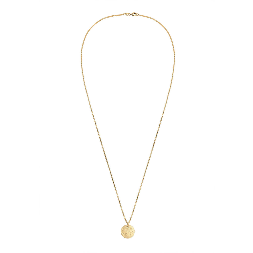 Gold - Elli | Venezianer-Halskette Geo | 925 Sterling Silber vergoldet