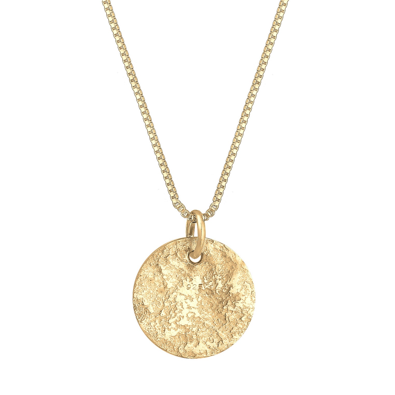 Gold - Elli | Venezianer-Halskette Geo | 925 Sterling Silber vergoldet