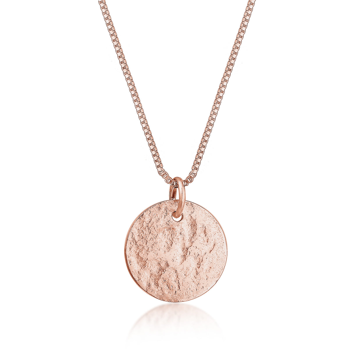 Roségold - Elli | Venezianer-Halskette Geo | 925 Sterling Silber Rosegold