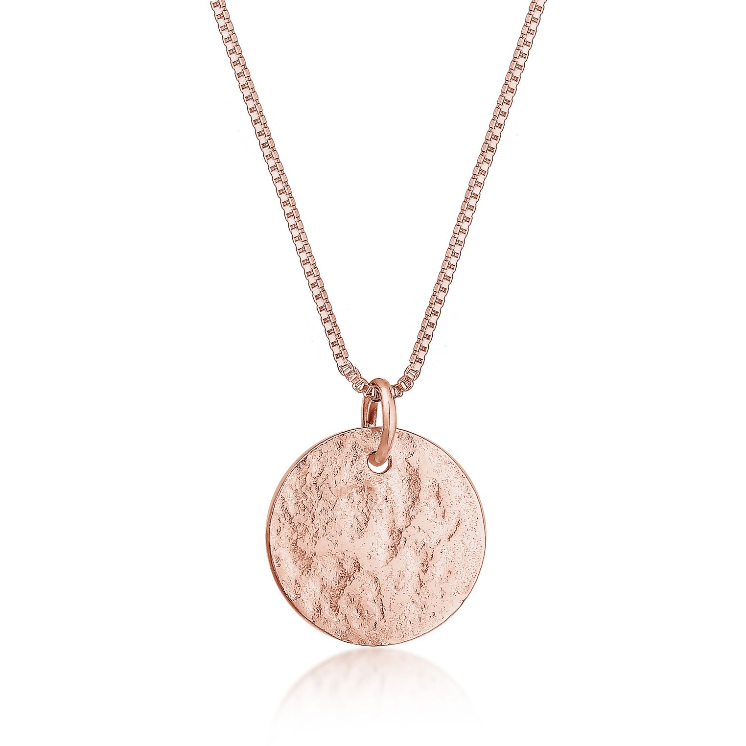 Roségold - Elli | Venezianer-Halskette Geo | 925 Sterling Silber Rosegold