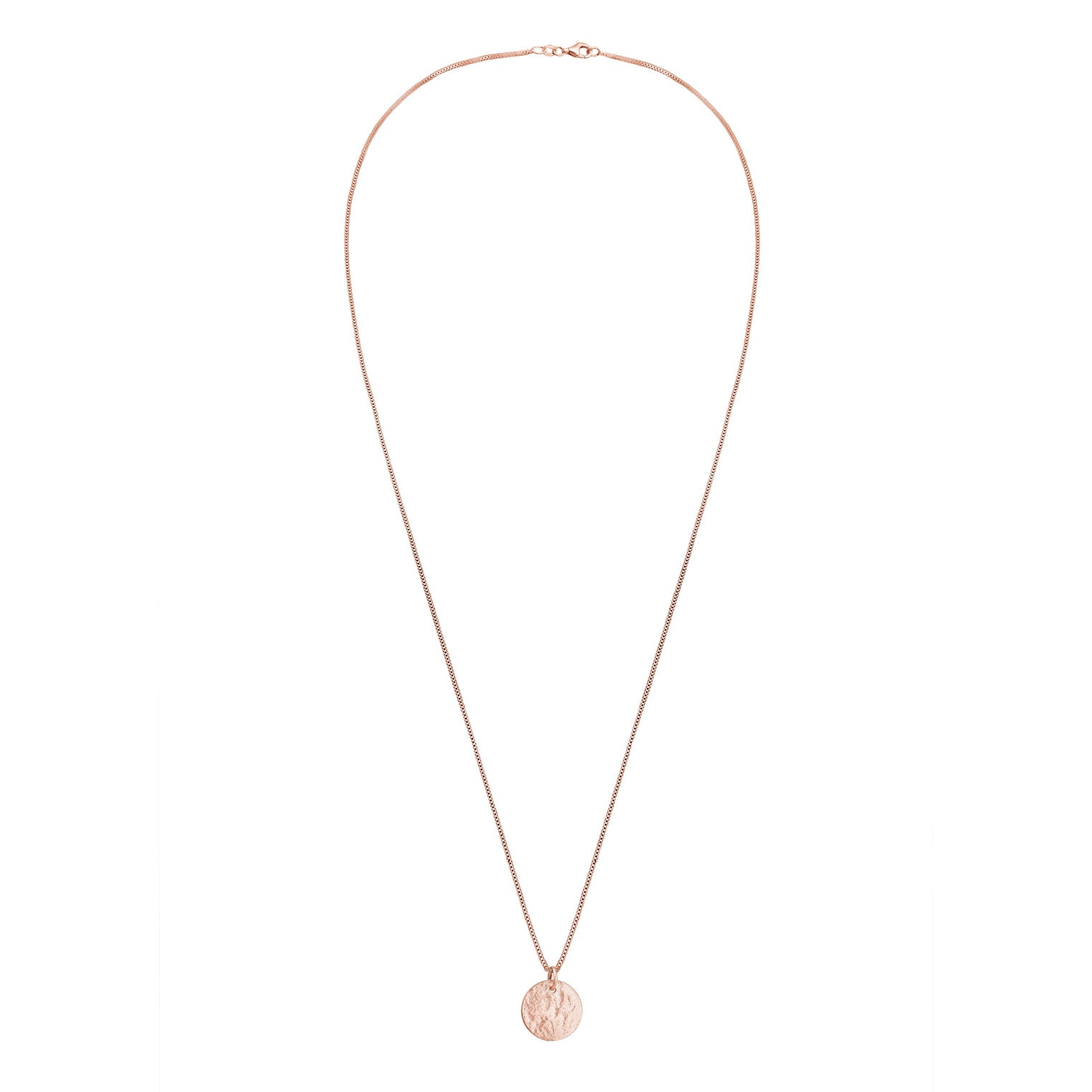 Roségold - Elli | Venezianer-Halskette Geo | 925 Sterling Silber Rosegold