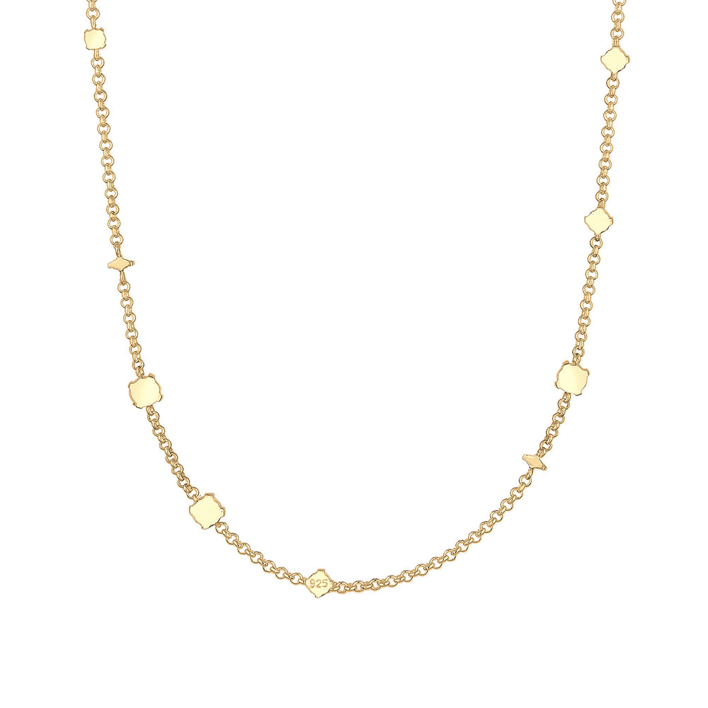 Halskette | Opal (Weiß)