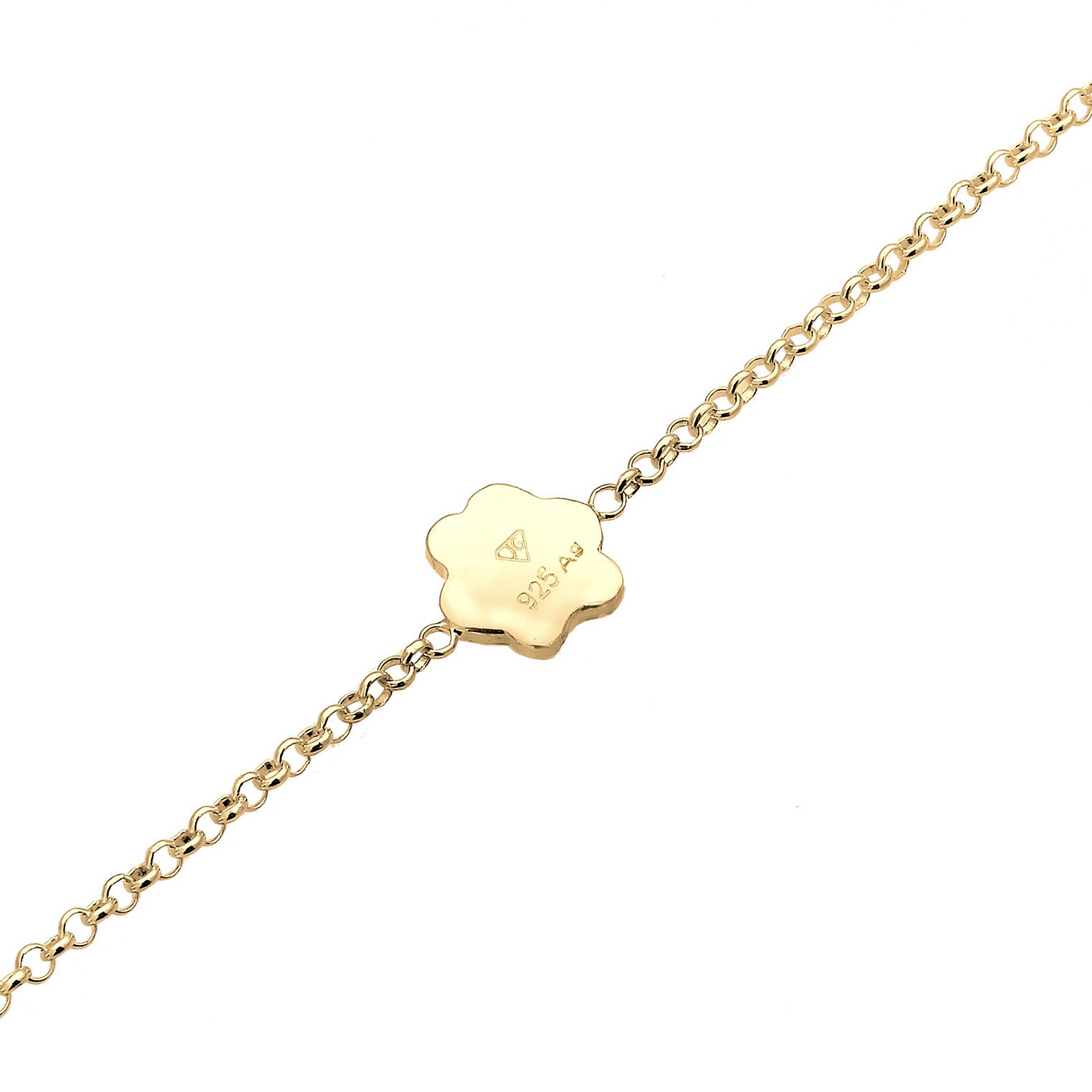 Gold - Elli | Armband Pfote | 925 Sterling Silber vergoldet