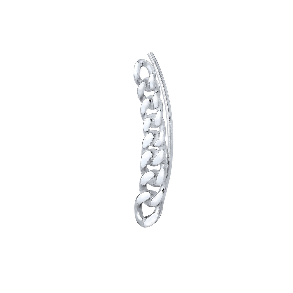 Silber - Elli | Ear Climber | 925er Sterling Silber