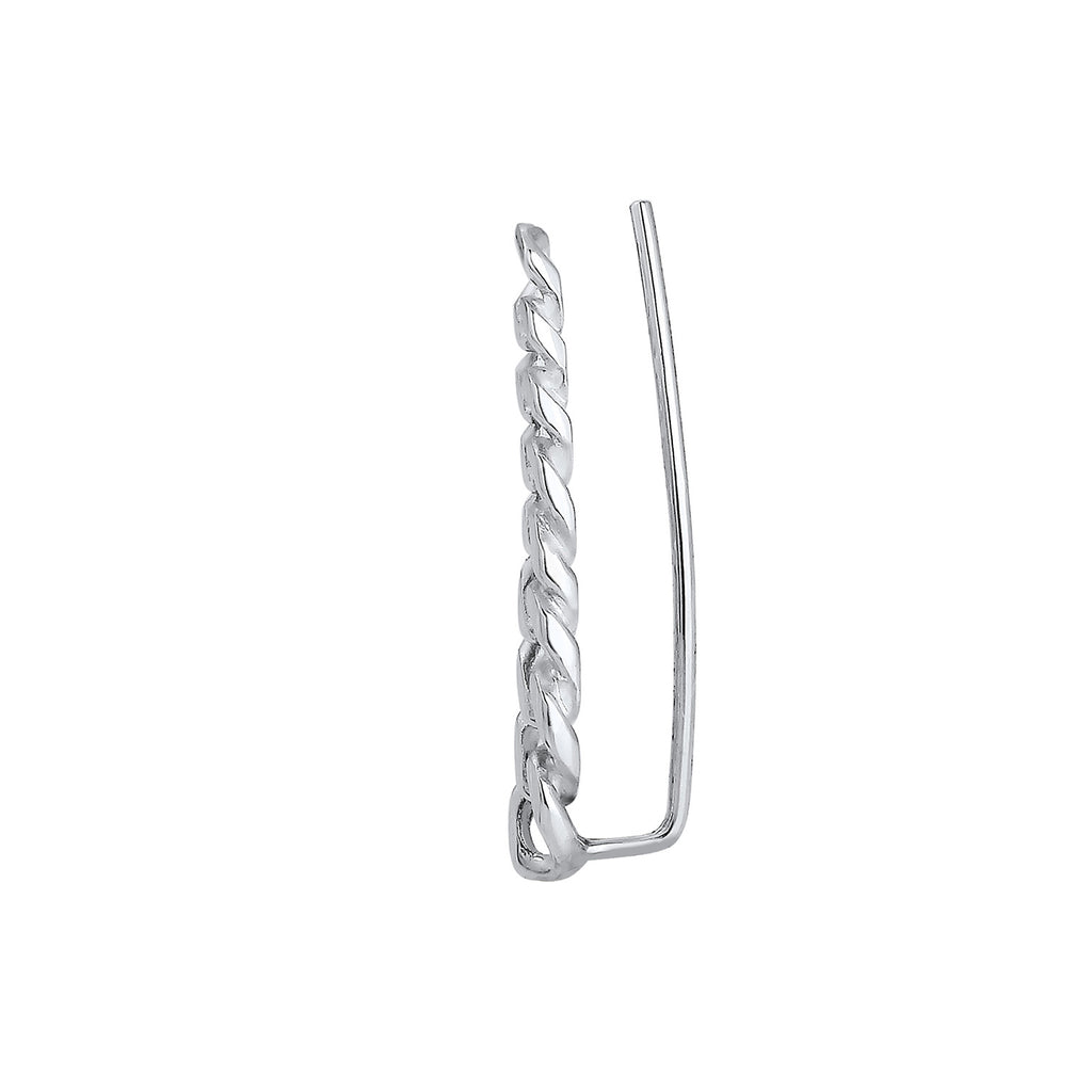Silber - Elli | Ear Climber | 925er Sterling Silber