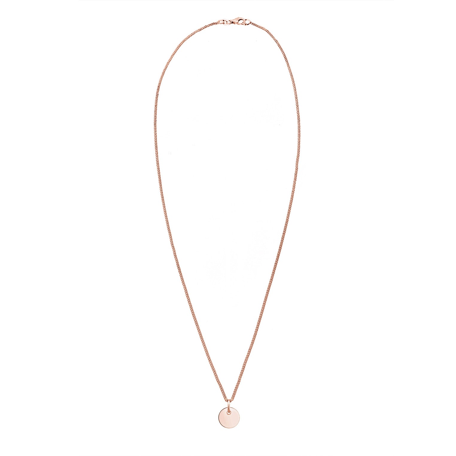 Roségold - Elli | Halskette Geo | 925 Sterling Silber Rosegold