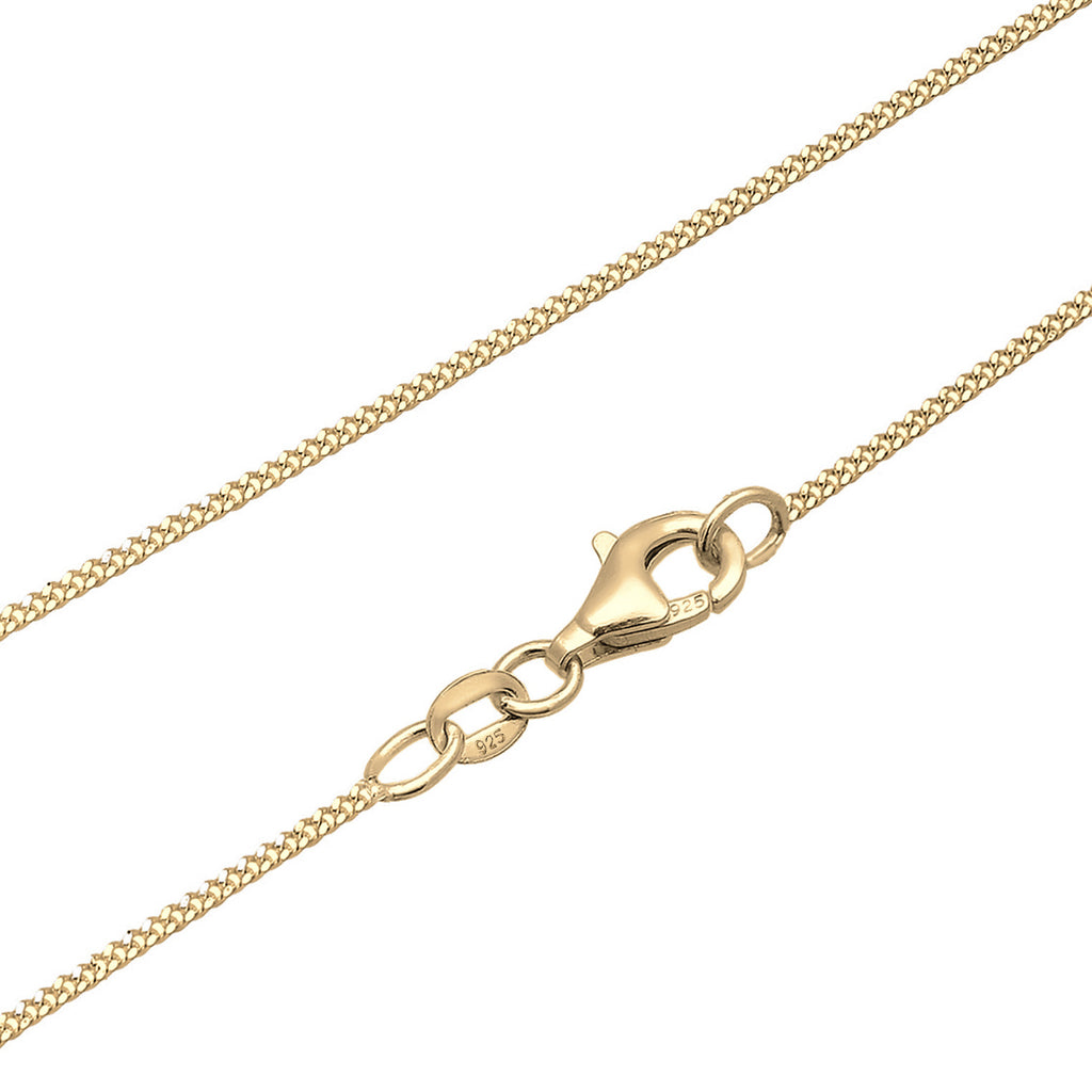 Gold - Elli | Schmuckset  Kreuz | Mit Kristallen von Swarovski® (Weiß) | 925 Sterling Silber vergoldet