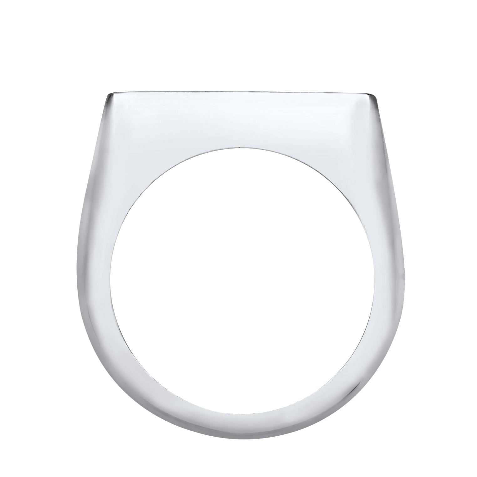 Silber - Elli | Siegelring Geo | 925er Sterling Silber