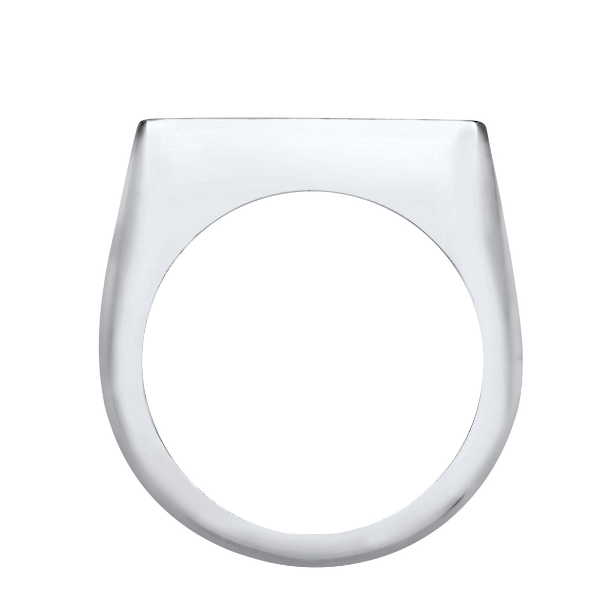 Silber - Elli | Siegelring Geo | 925er Sterling Silber