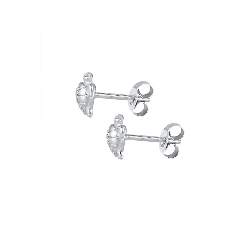 Silber - Elli | Ohrstecker Schildkröte | 925er Sterling Silber