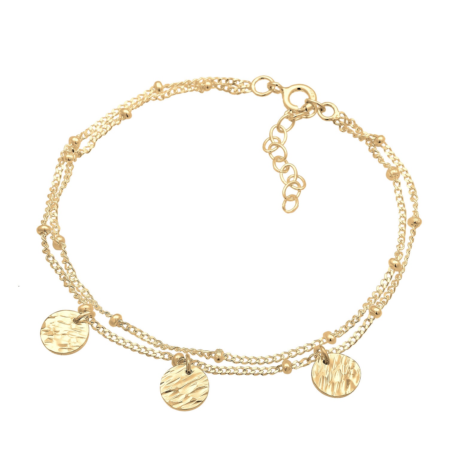 Gold - Elli | Armband | 925 Sterling Silber vergoldet