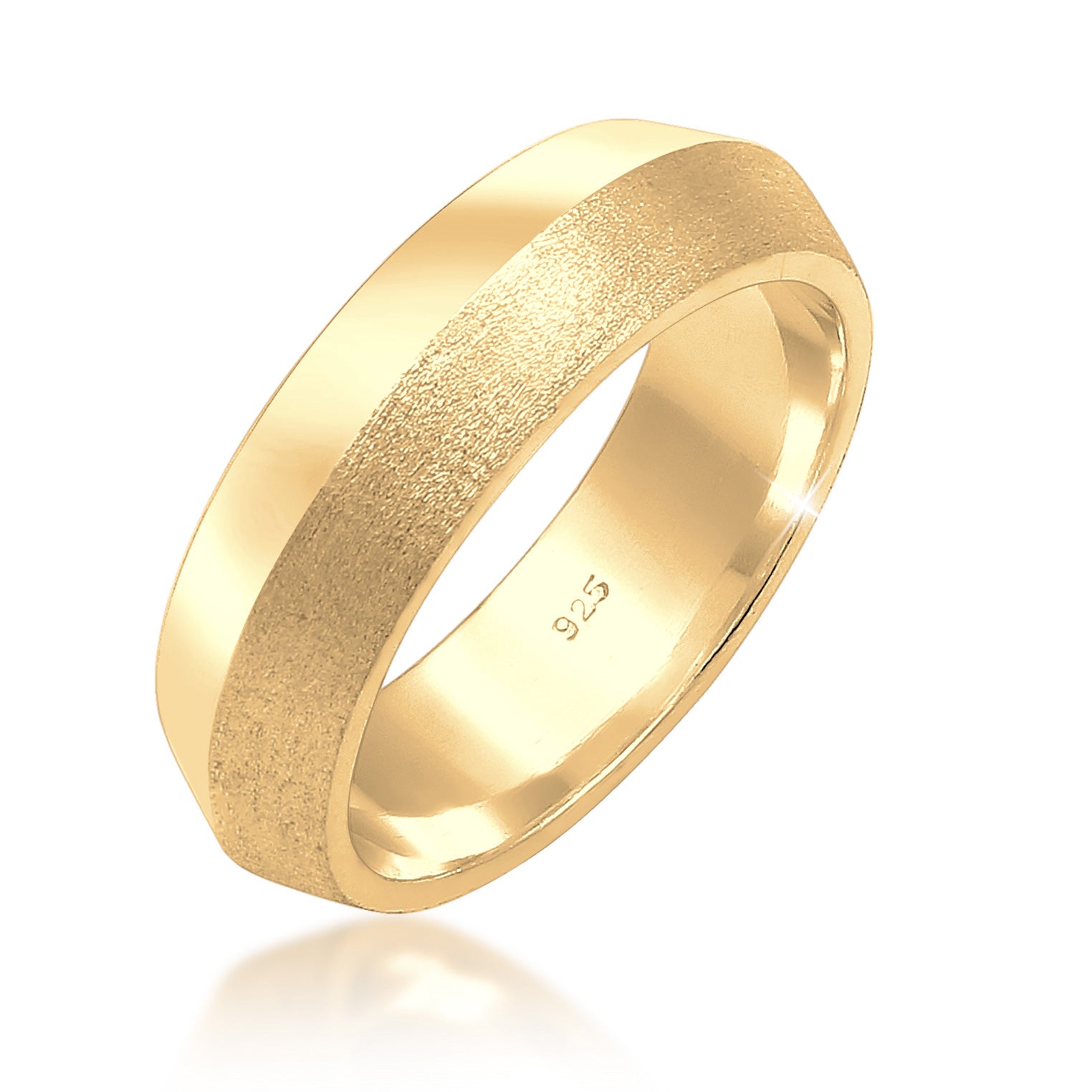 Gold - Elli PREMIUM | Paarring | 925 Sterling Silber vergoldet