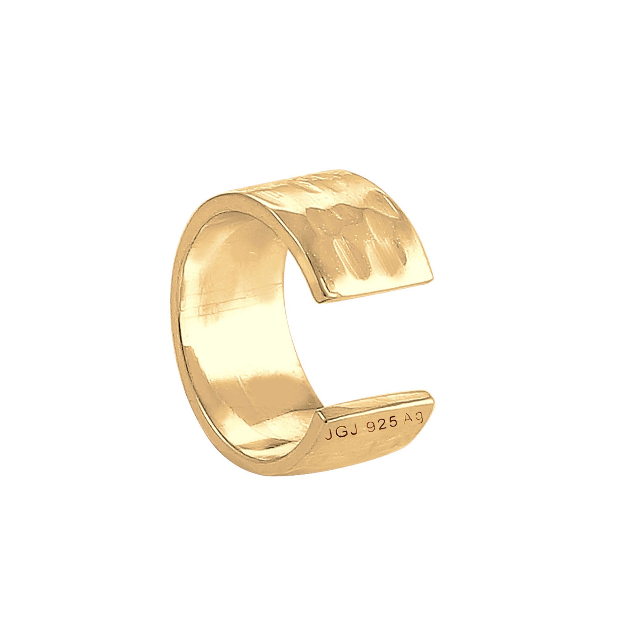 Gold - Elli | Earcuff | 925 Sterling Silber vergoldet