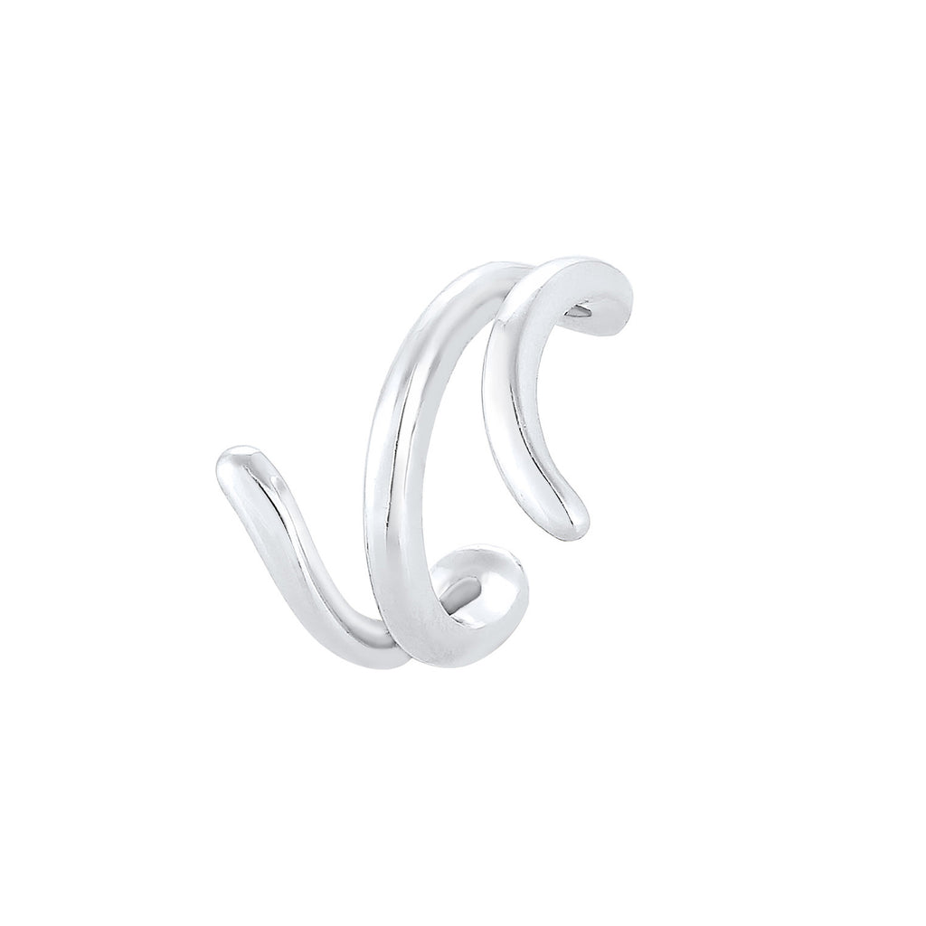 Silber - Elli | Single Earcuff Minimal | 925er Sterling Silber