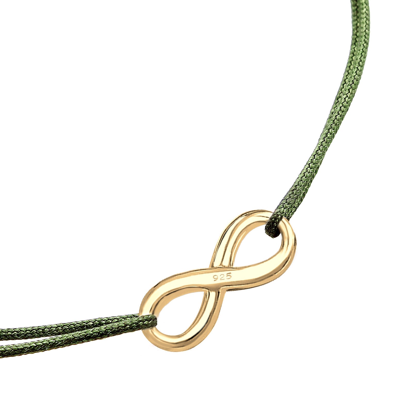 Gold - Elli | Armband Infinity | 925 Sterling Silber vergoldet