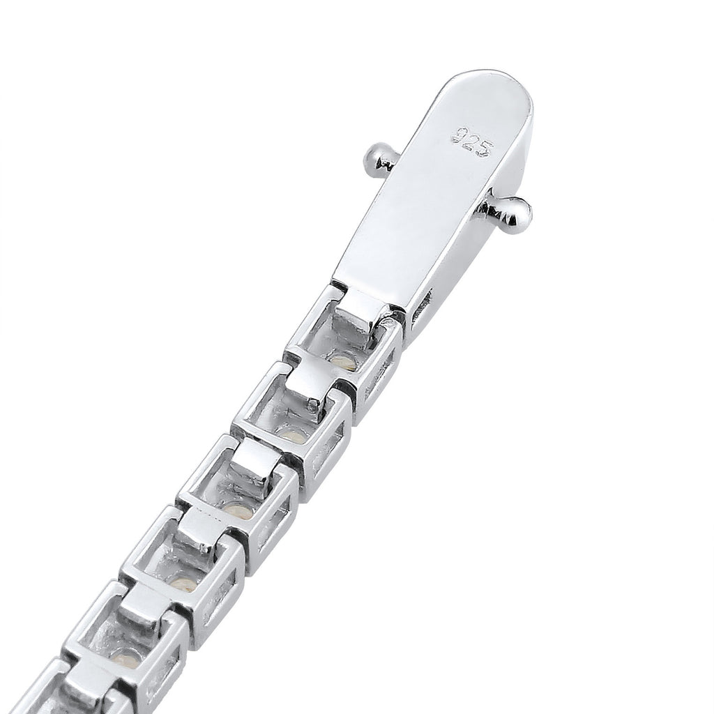 Silber - Elli PREMIUM | Tennisarmband | Zirkonia (Weiß) | 925er Sterling Silber