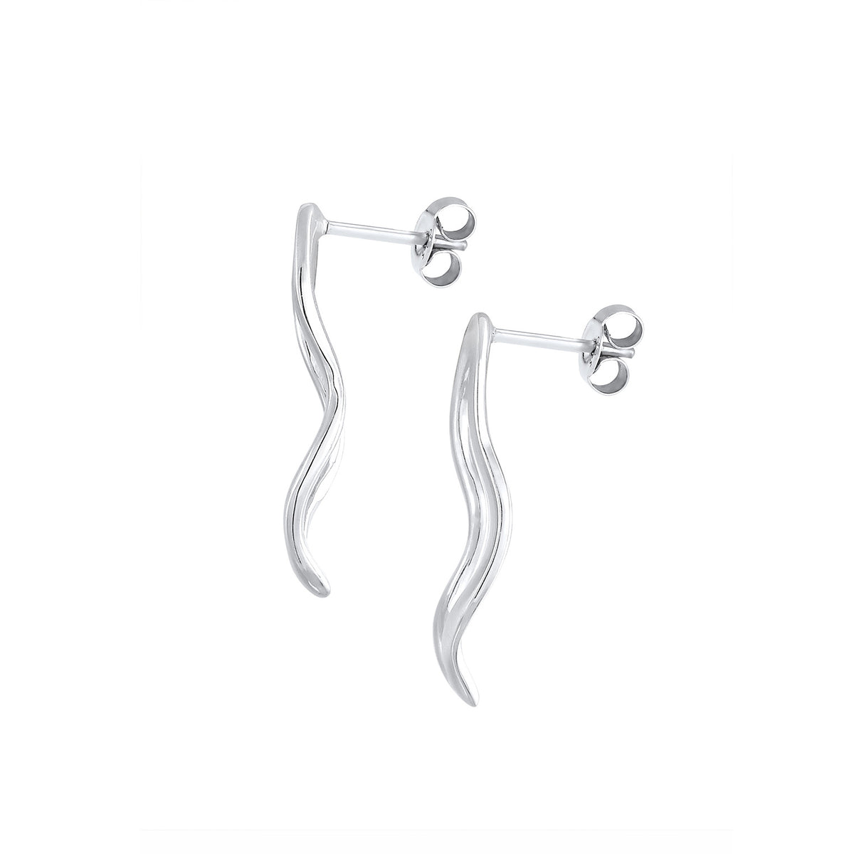 Silber - Elli | Ohrstecker | 925er Sterling Silber