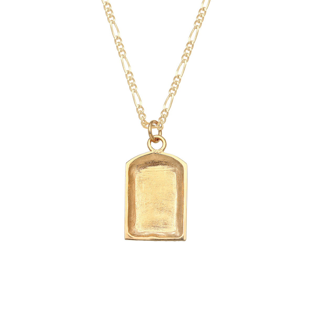 Gold - Elli | Figaro-Halskette | 925 Sterling Silber vergoldet