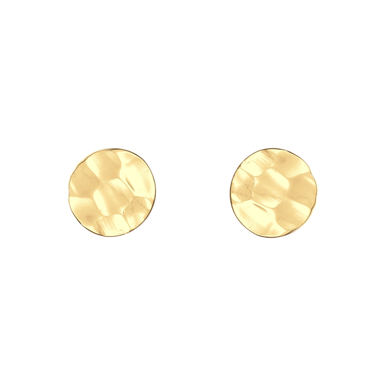 Gold - Elli | Ohrstecker Geo | 925 Sterling Silber vergoldet