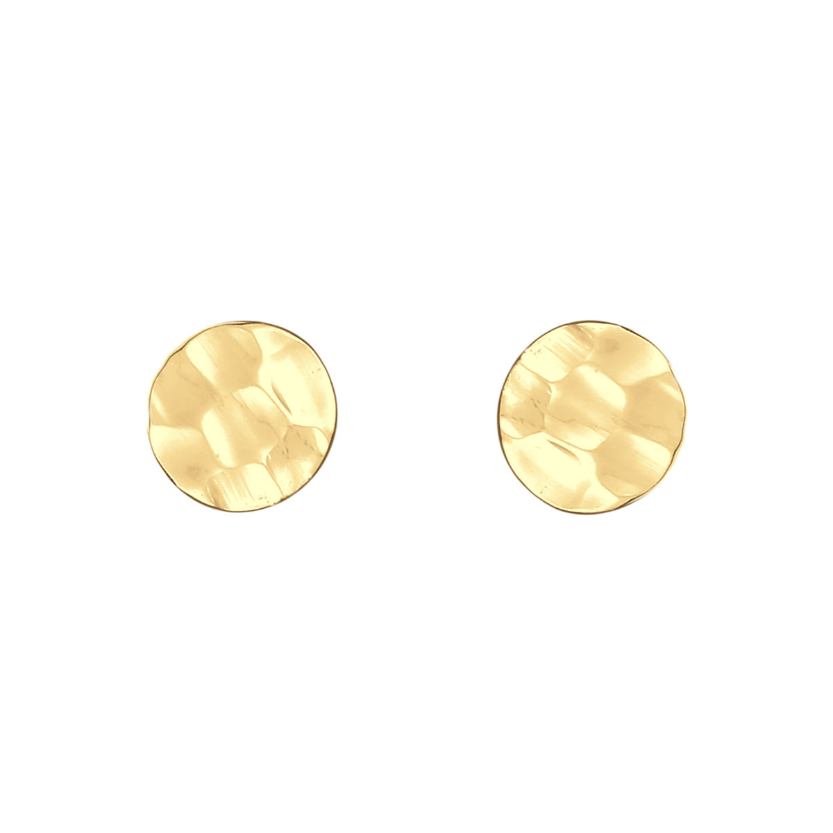 Gold - Elli | Ohrstecker Geo | 925 Sterling Silber vergoldet